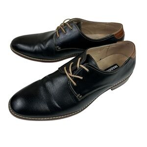 Steve Madden Men’s Chelan Oxford Dress Shoe, Black, 11